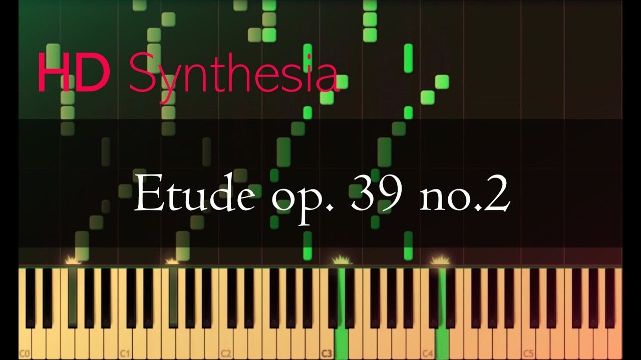 (HD)Etude Op.39 No.2 