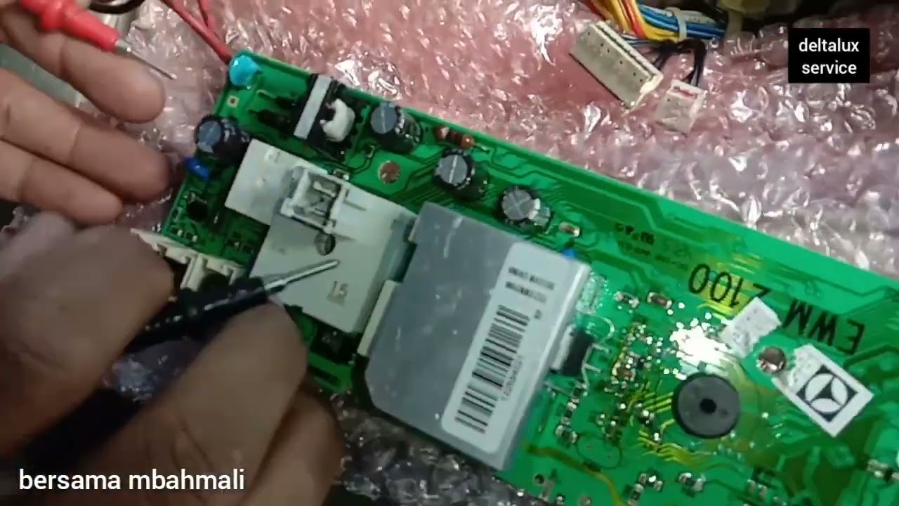solusi jitu atasi error' 43 mesin cuci Electrolux ewf 1082