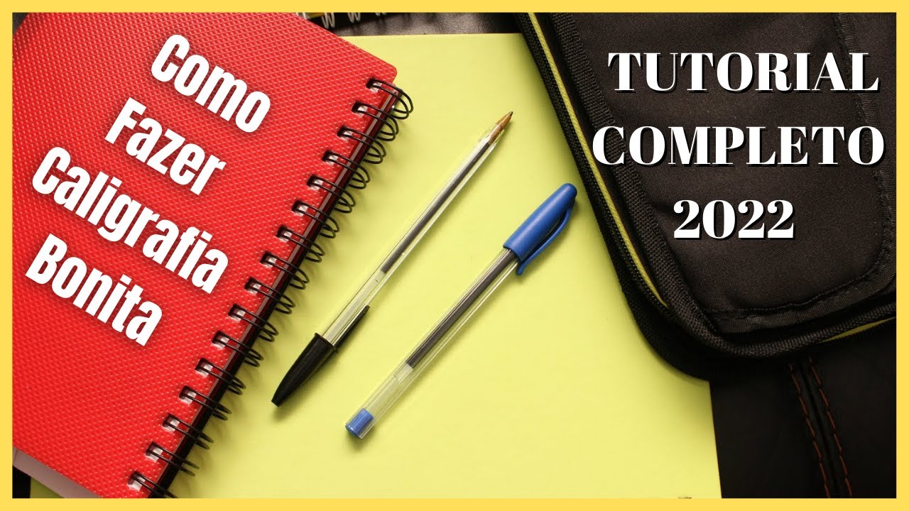 Como Fazer Caligrafia Bonita | TUTORIAL PASSO A PASSO (2022)