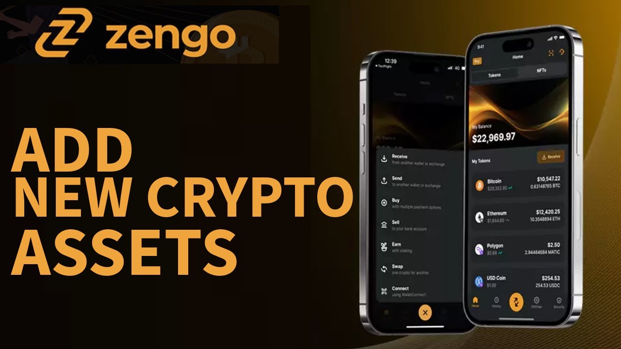 How to Add New Crypto Asset in Zengo 2025?