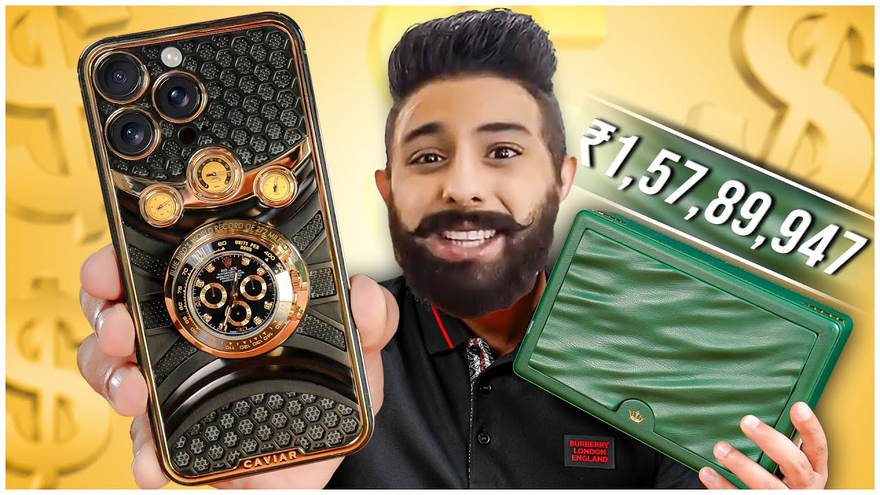 Caviar iPhone 15 Pro Max Rolex Daytona Gold Unboxing & First Look🔥🔥🔥