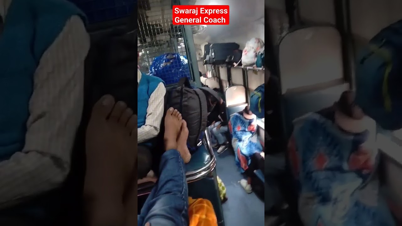 Swaraj Express General Coach #ytshorts #shorts #short