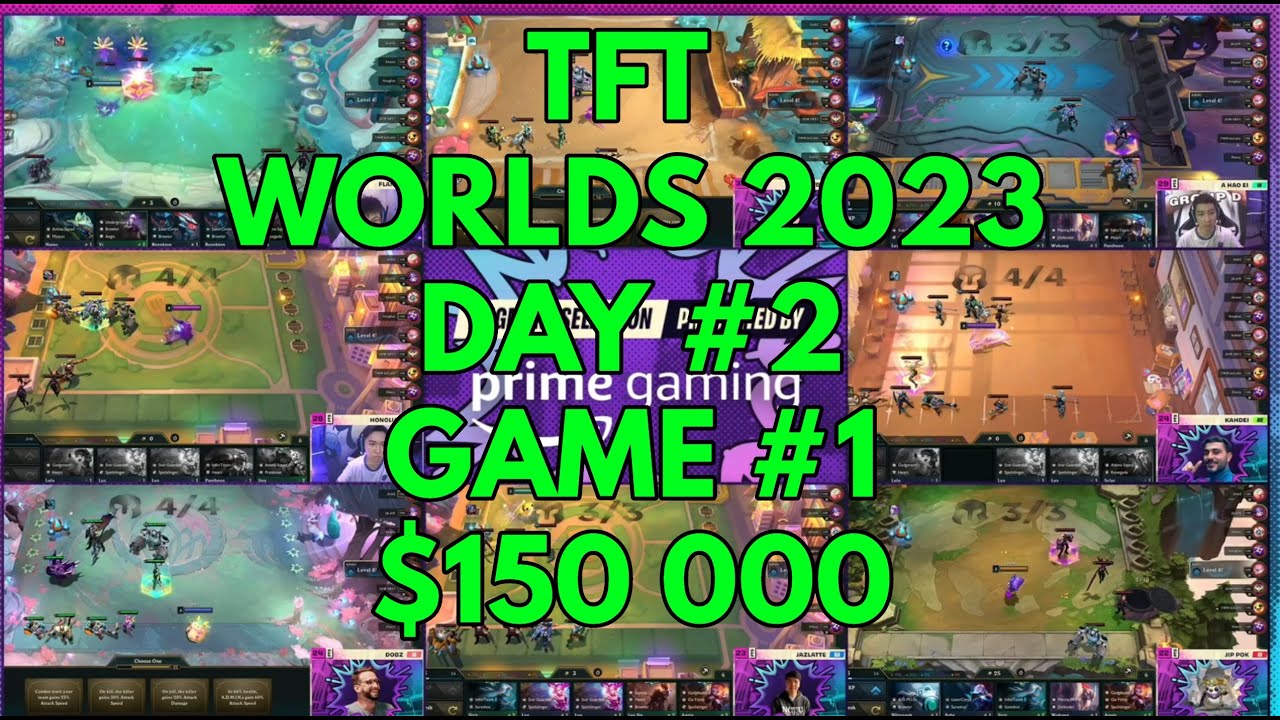TFT Worlds Day 2 Game 1 Set 8.5 2023