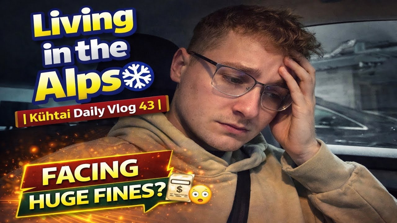 👉 I Might Be Facing Huge Fines… 😟💸 - Living in the Alps ❄️ | Kühtai Daily Vlog 43 |