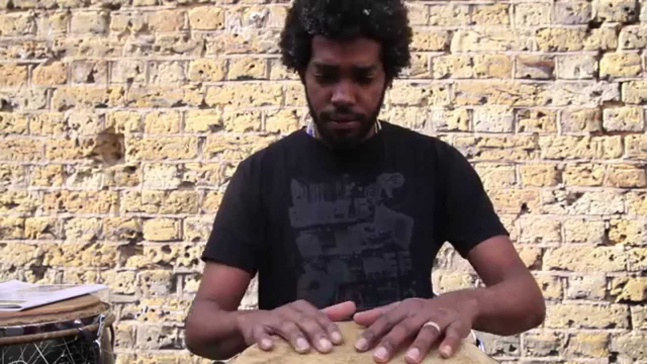 Percussion lessons with Randy Lester - Bembé Santiago Style