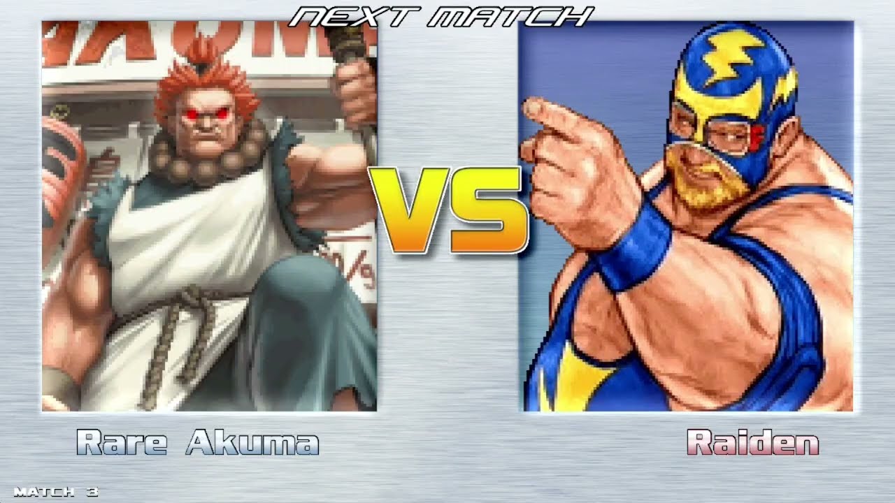 C.R M.U.G.E.N Rare Akuma Arcade Mode