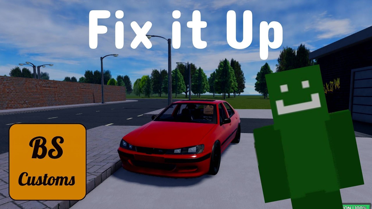 We got a New car in Fix it Up in Roblox