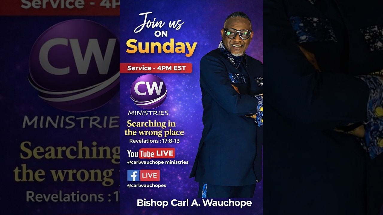 Searching In Wrong Places // Pastor Carl Wauchope