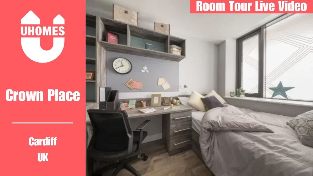 The Modern Student Accommodation In Cardiff - Crown Place [Room Tour]