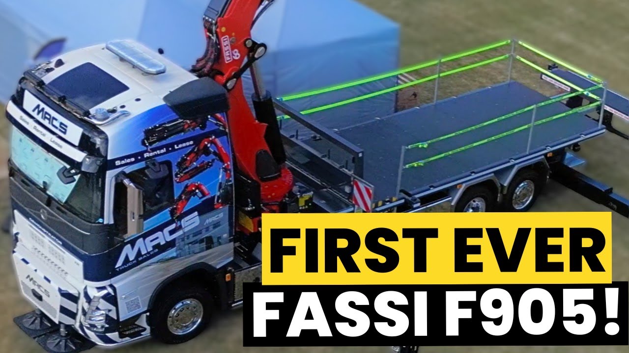 The FIRST EVER Fassi F905 - Italian Engineering at Its Finest