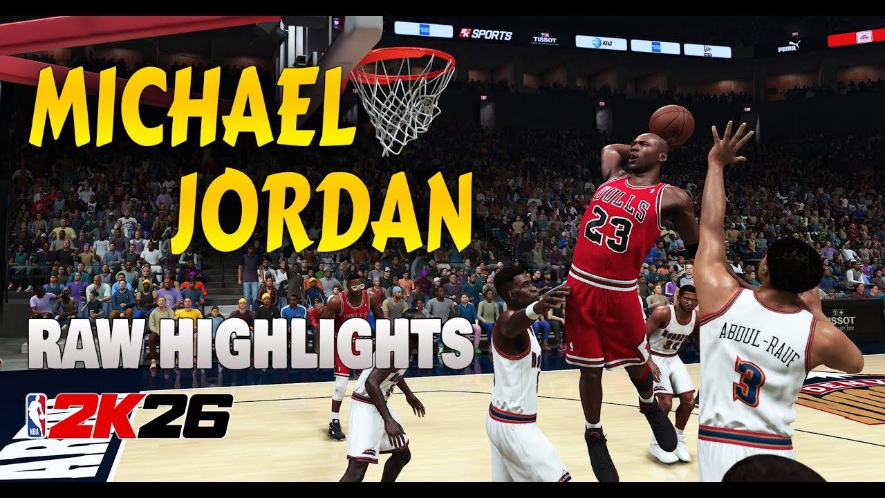 NBA 2K26  Michael Jordan Raw Highlights