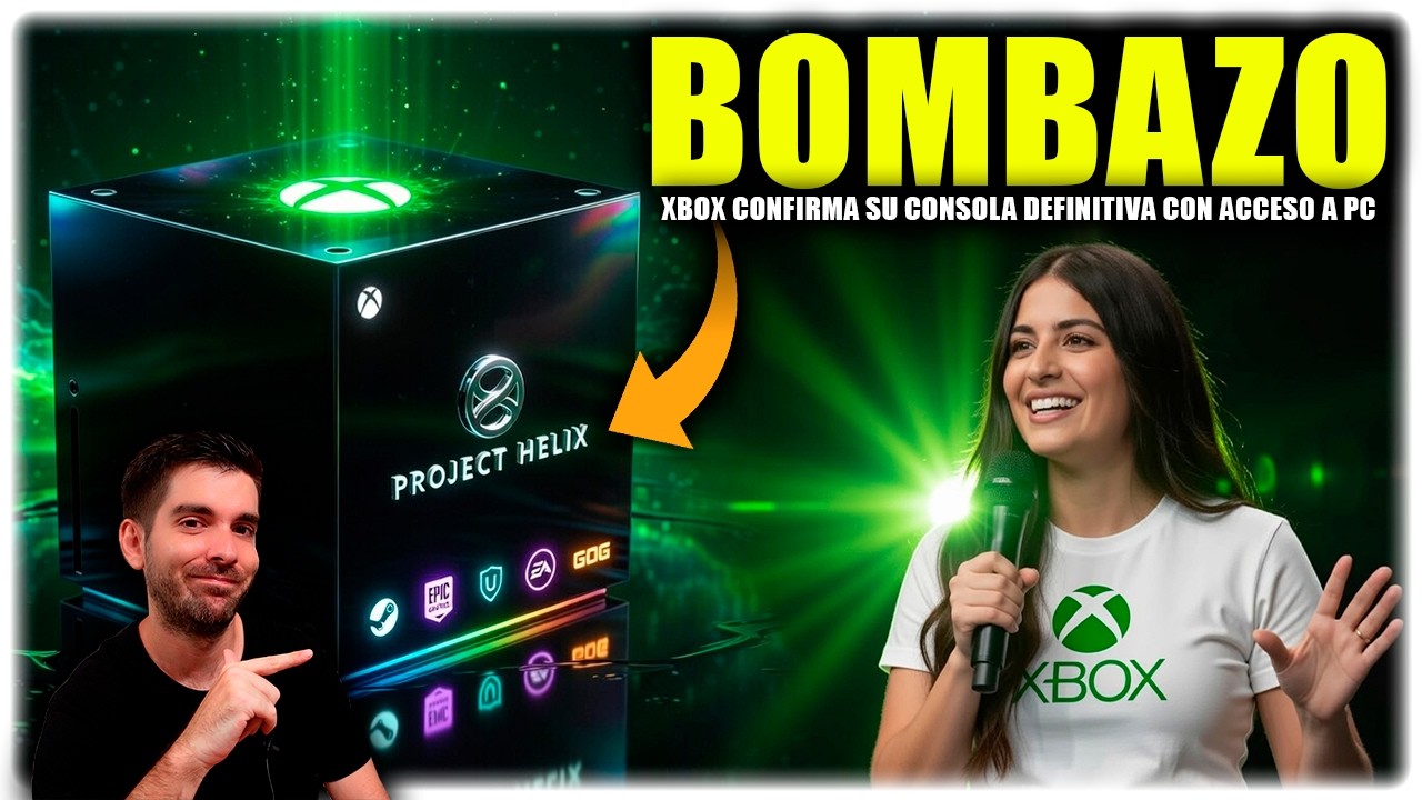 🎮 BOMBAZO OFICIAL: Xbox anuncia NUEVA CONSOLA (Project Helix) | Precio + JUEGOS DE PC | PS5 - Semons