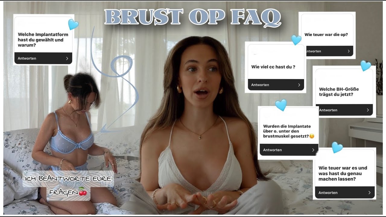 Schmerzen, Implantatgröße & wie viel hat es gekostet? - FAQ zu meiner Brust OP