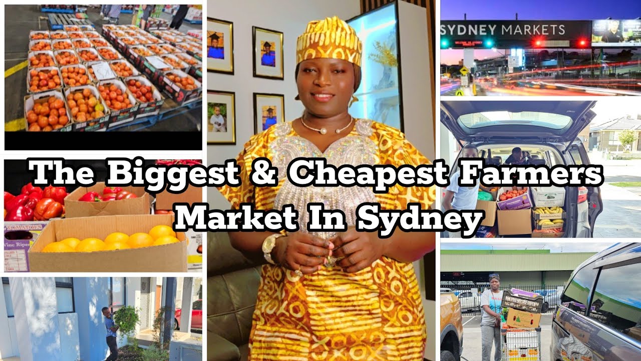 The Cheapest Farmers Market Haul | Life In Sydney Australia 