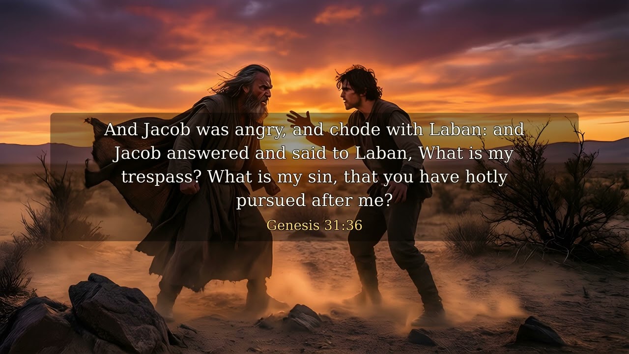 Genesis Chapter 31 - UPDV Bible in 4K