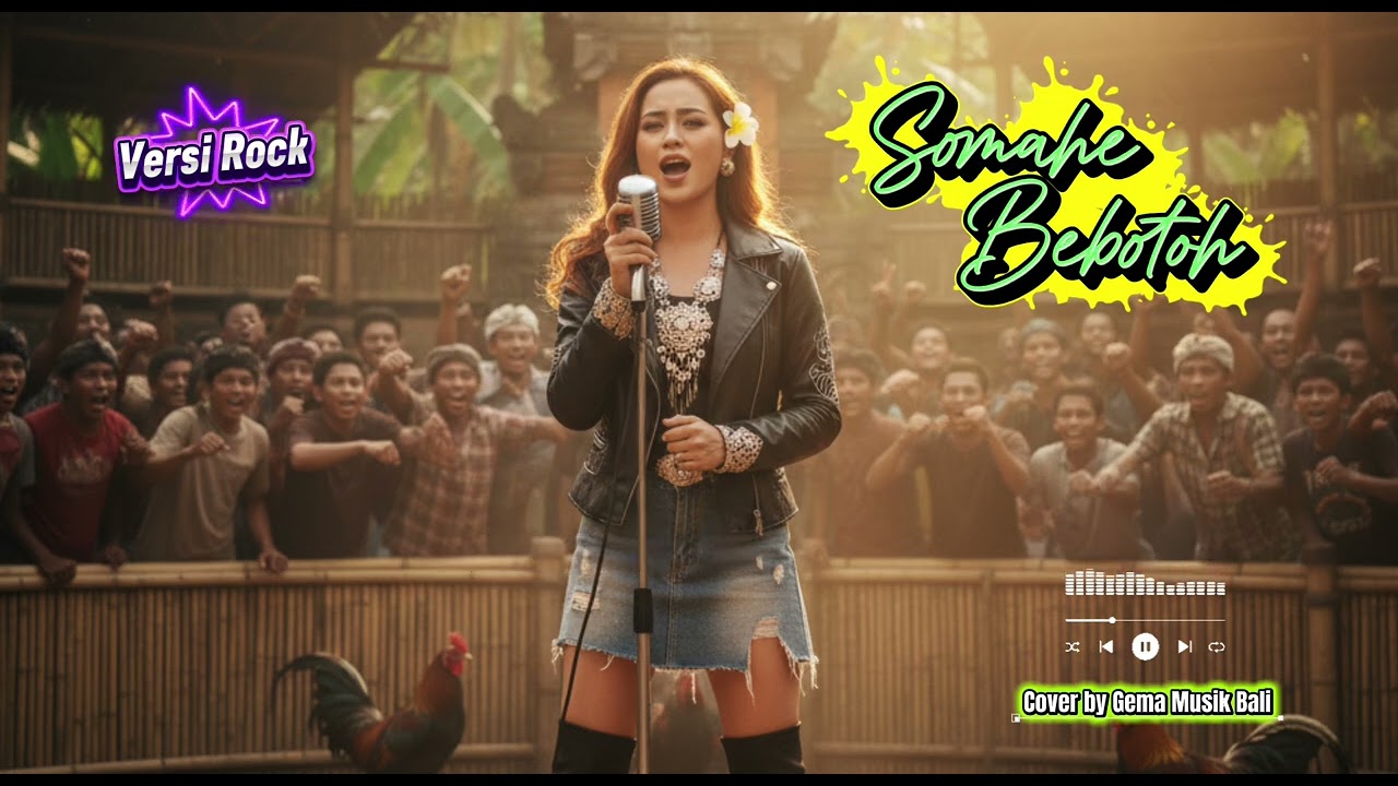 DEK ULIK- SOMAHE BEBOTOH (cover ) || VERSI ROCK || Lagu Bali Lawas 