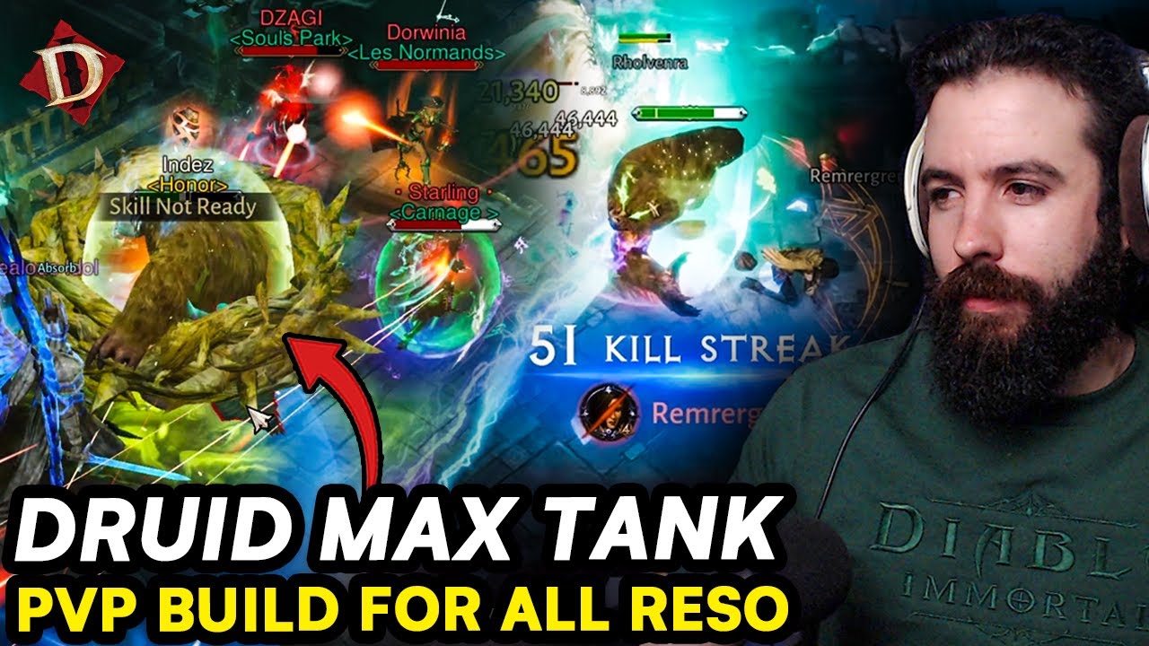 I Built the Tankiest PvP Druid in Diablo Immortal &mdash; Here&rsquo;s the Guide