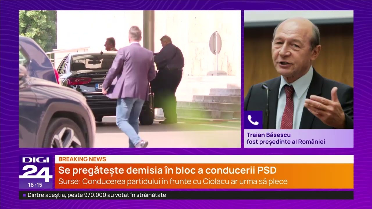 Băsescu, despre cum poate recupera Nicușor Dan diferența de voturi: „Vă amintiți de anul 2000?”