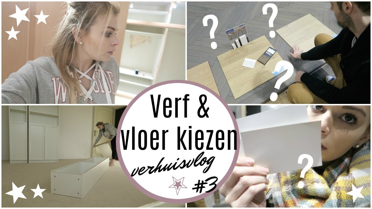 VERF & VLOER KIEZEN - VERHUISVLOG #3 | Lifestyle Spot
