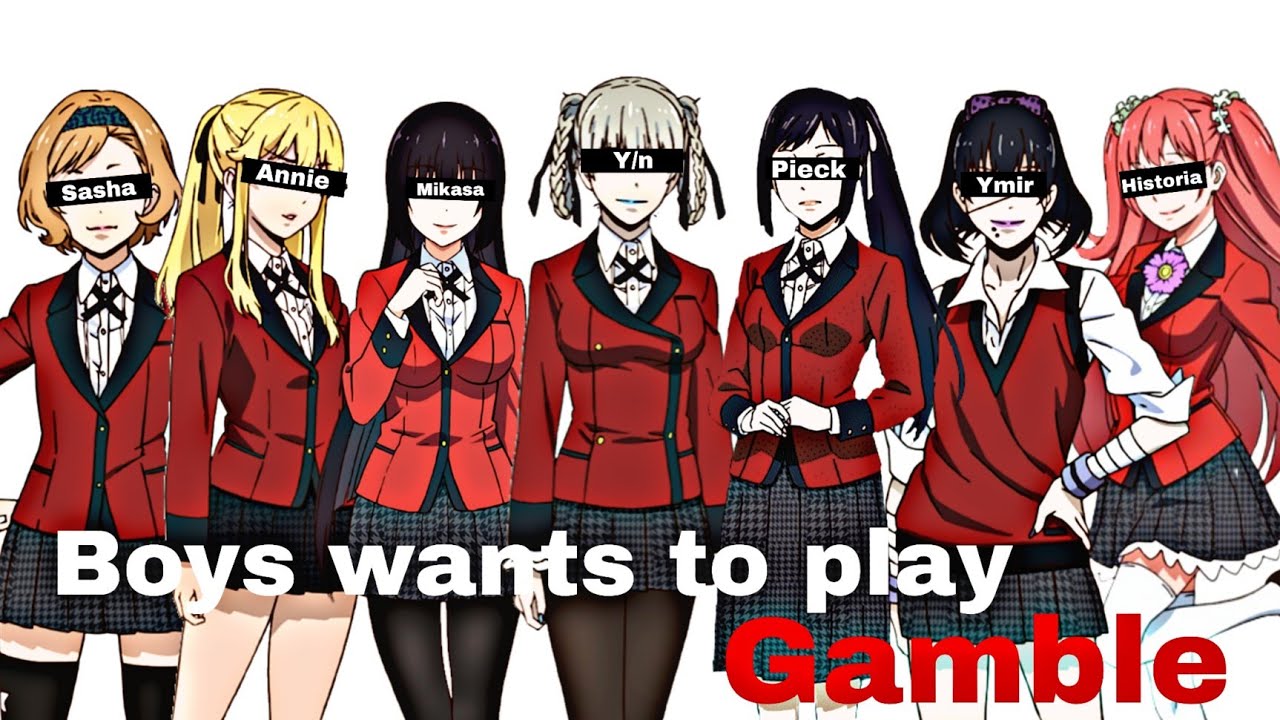 Aot text•||boys wants to play gamble