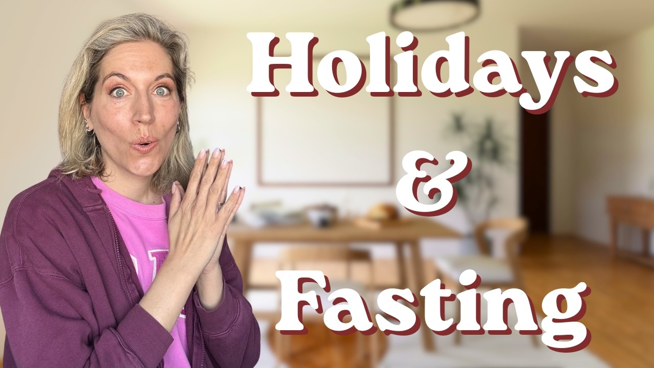 Holiday Pep Talk!  - Fasting, Eating Windows, Flexibility!