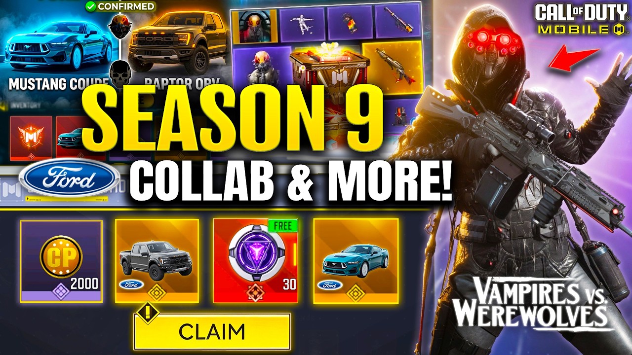 УТЕЧКА FORD x COD Mobile! Mustang, Raptor, БЕСПЛАТНЫЕ мифические коды и 9-й сезон | COD Mobile | ...