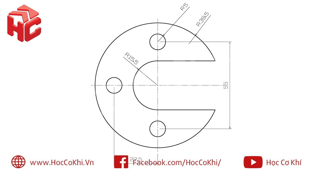 Учебник AutoCAD 2D 3D упражнения - урок 2