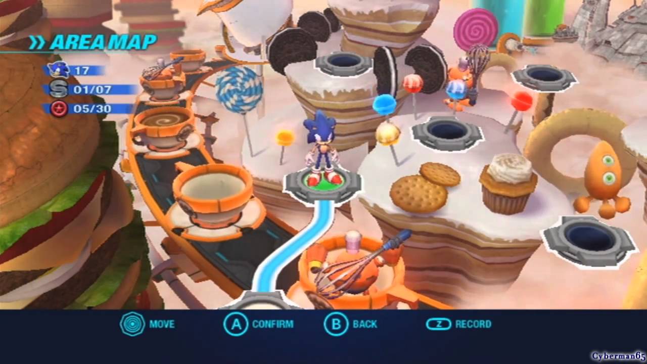 Sonic Colors Wii - [Part 04 - Sweet Mountain Act 1 / 2 / 3]