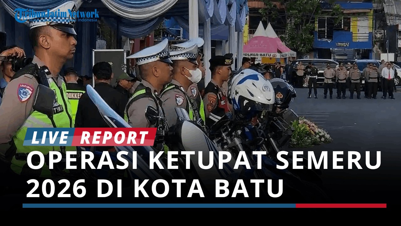 Operasi Ketupat Semeru 2026 di Kota Batu Melibat Ratusan Personel, Tanggal 13 sampai 25 Maret