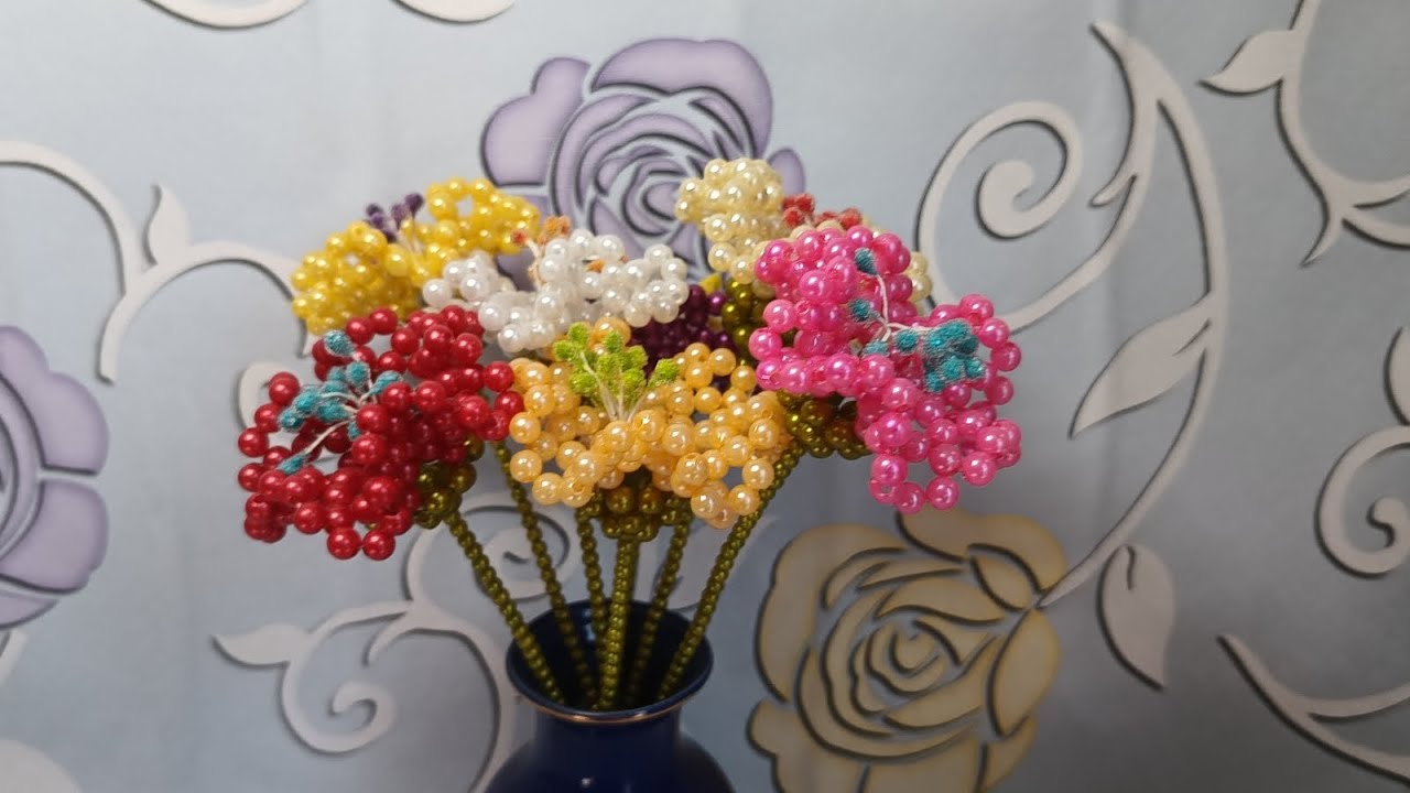 3D Beaded Flower Tutorial by Bead Rose Sons