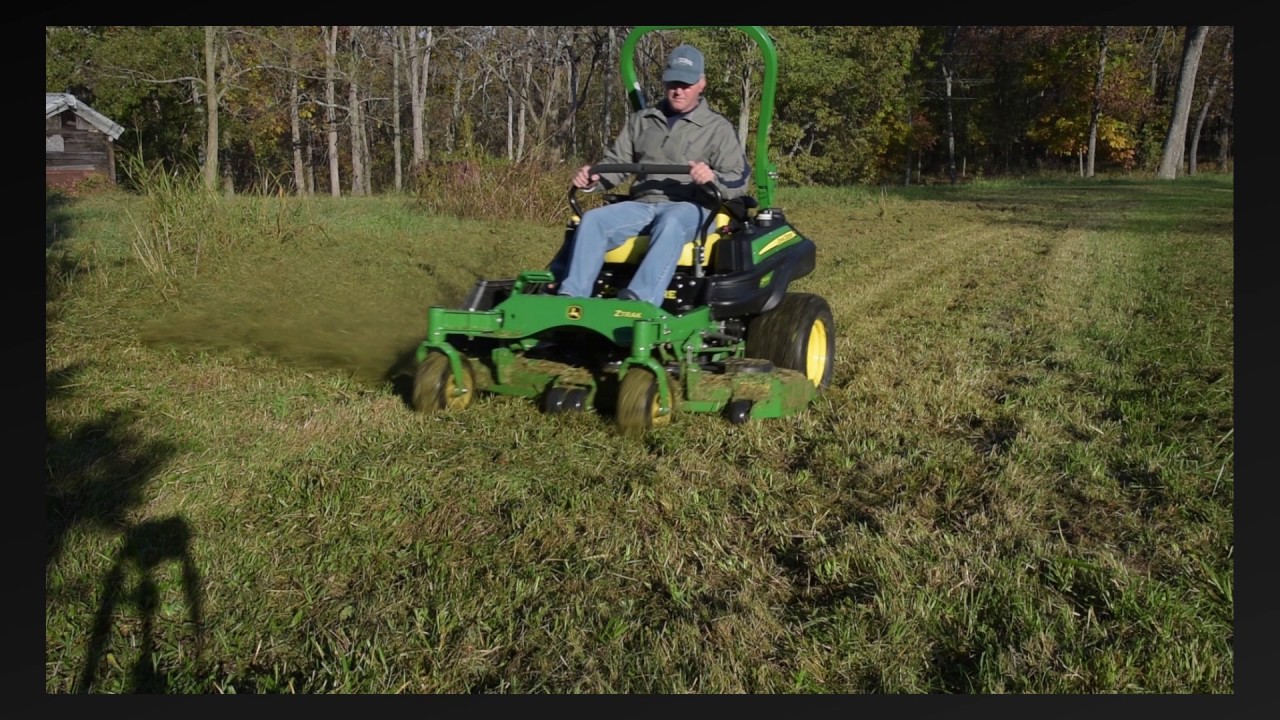 2016 John Deere Z960M - Cutting that really tall grass!