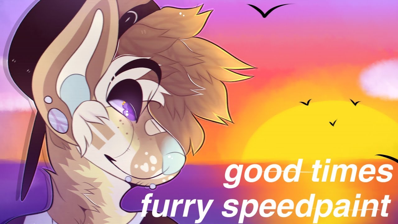 good times | fursona speedpaint