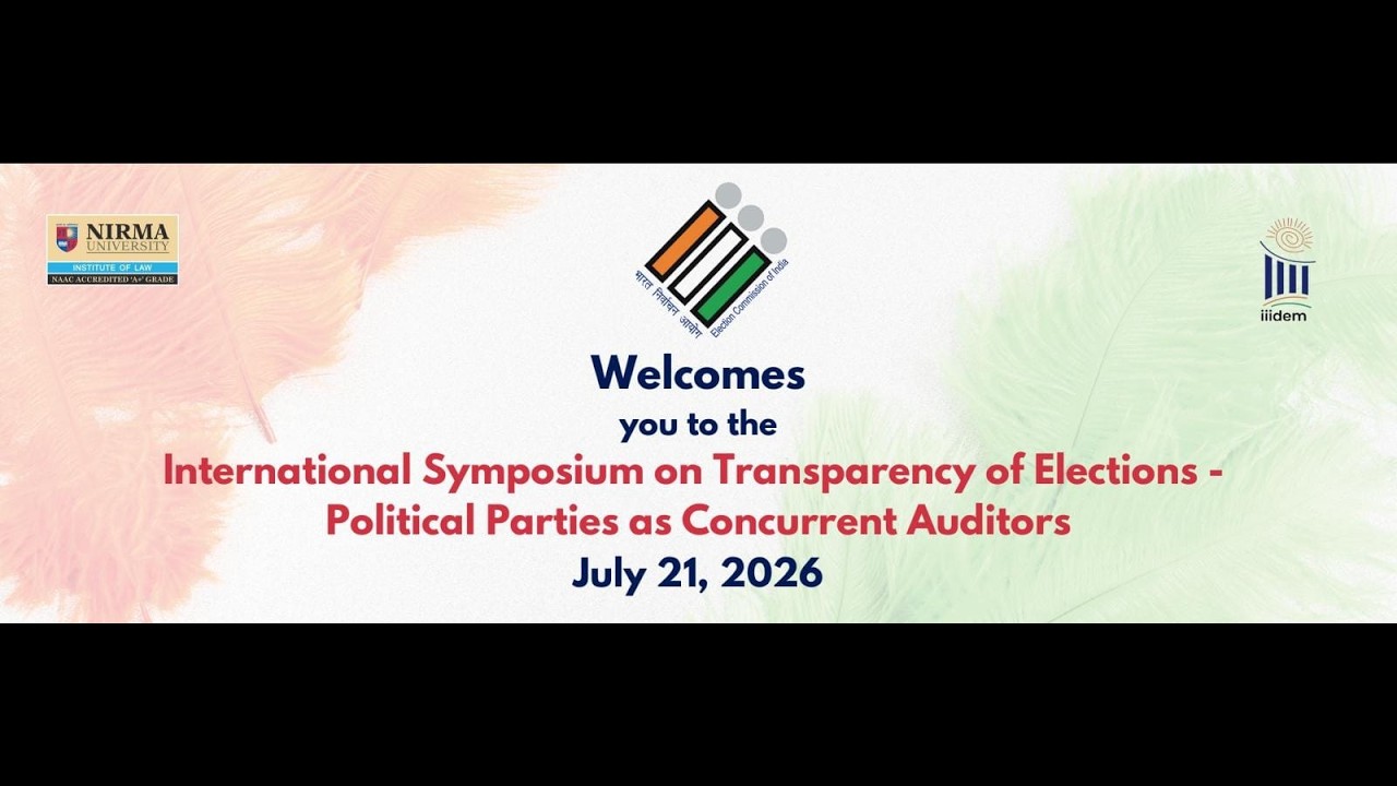 National Symposium on Transparency of Elections- PoliticalParties Parties as Concurrent Auditors