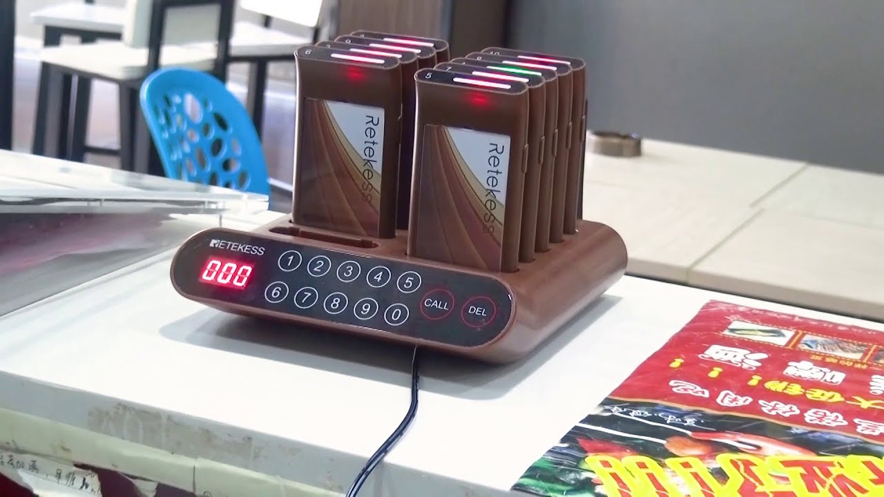 How to Use Retekess T116A Restaurant Paging System