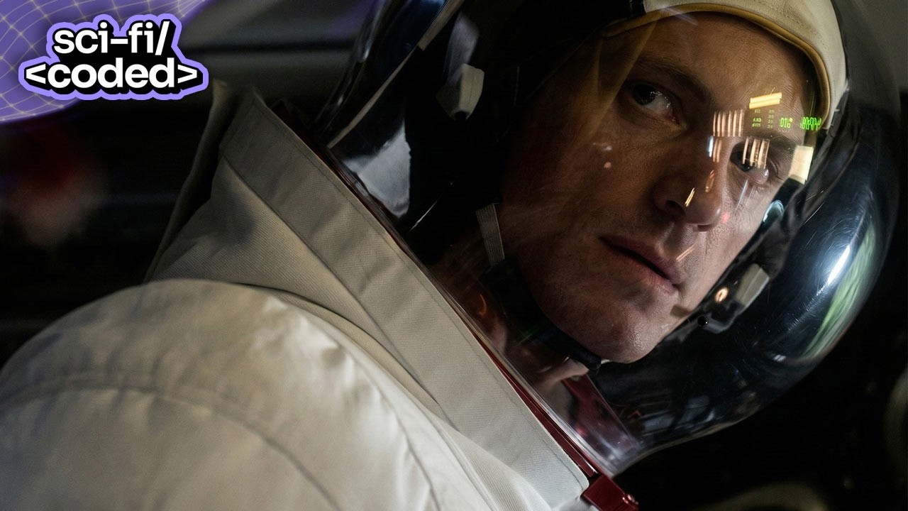 for all mankind (2019) - neil armstrong and ed baldwin discuss the narrow margins of survival