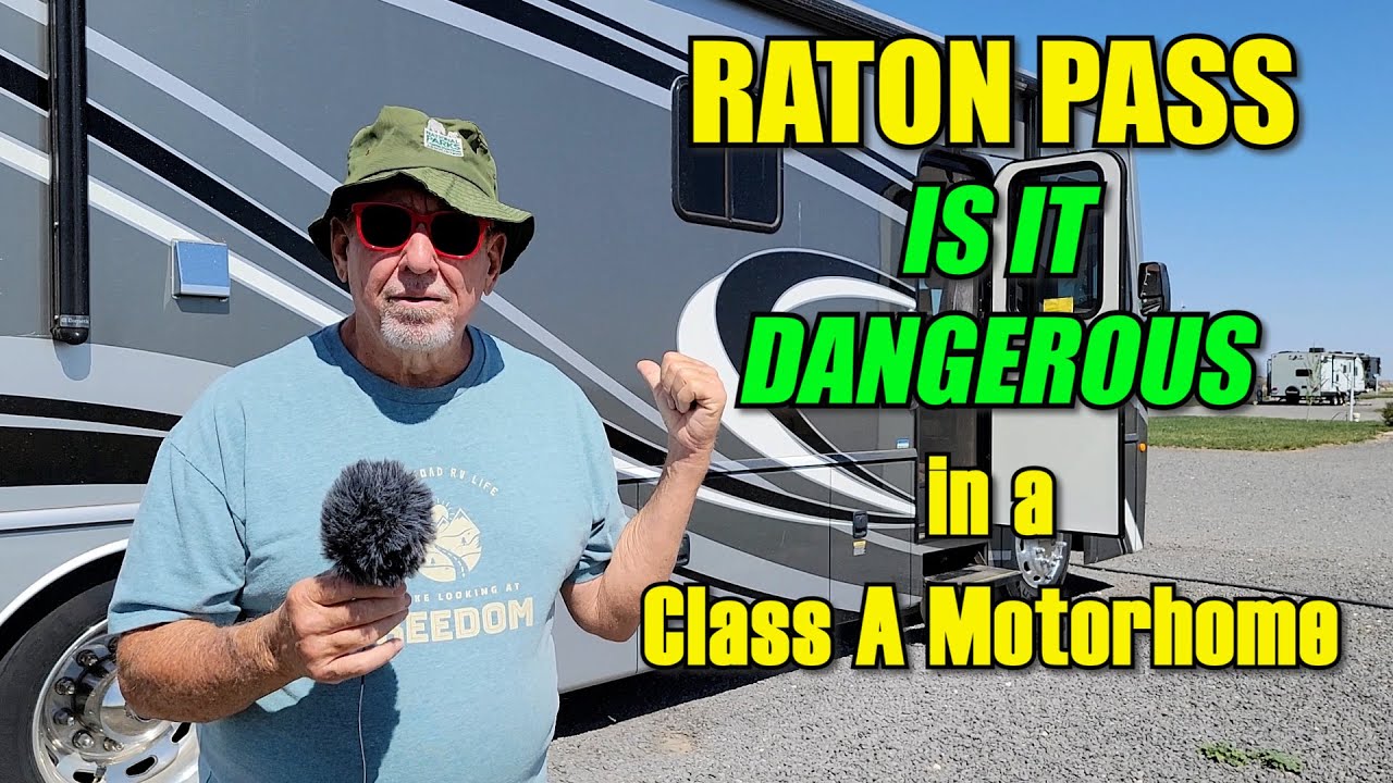 How Bad is Raton Pass in an RV?  Virtual Drive Over Raton Pass from Raton, NM to Trinidad, CO