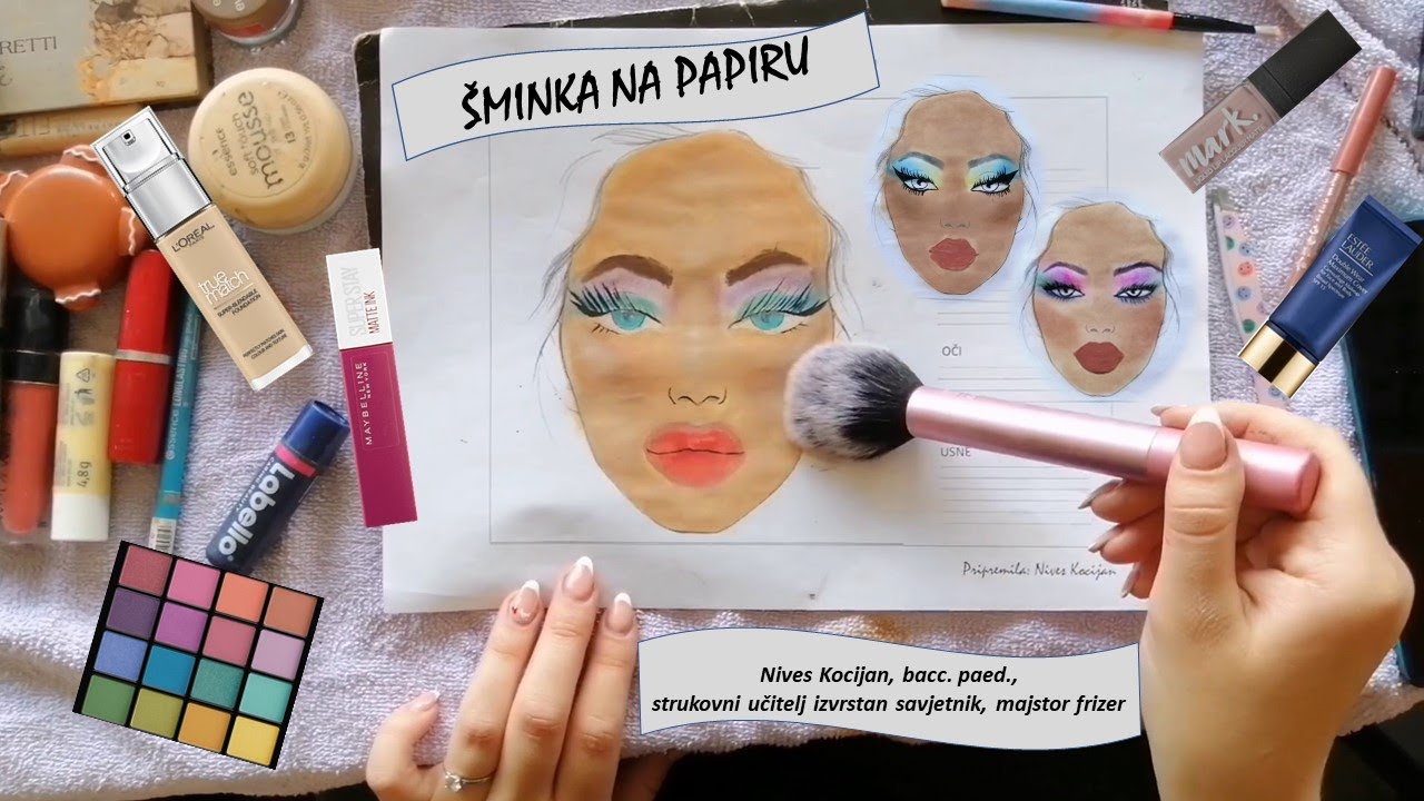 Šminka na papiru 1