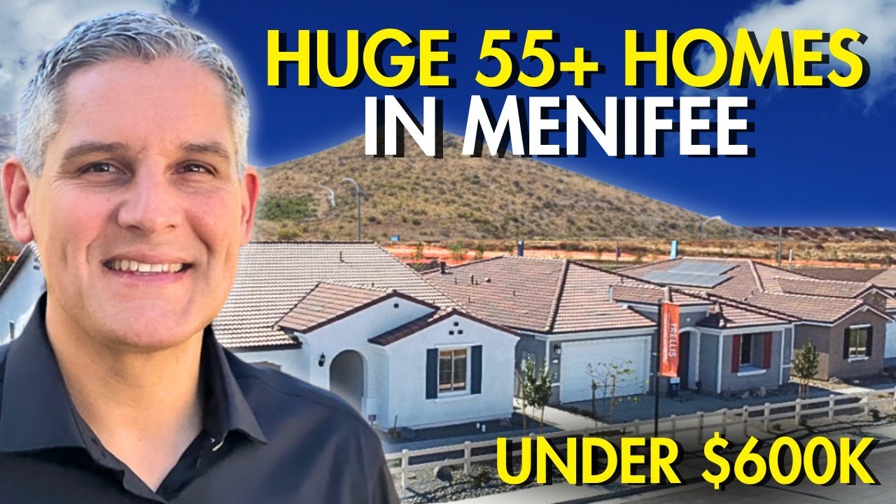 Совершенно новые дома для 55+ с ОГРОМНОЙ экономией 💰 | Trellis от Del Webb, Menifee CA