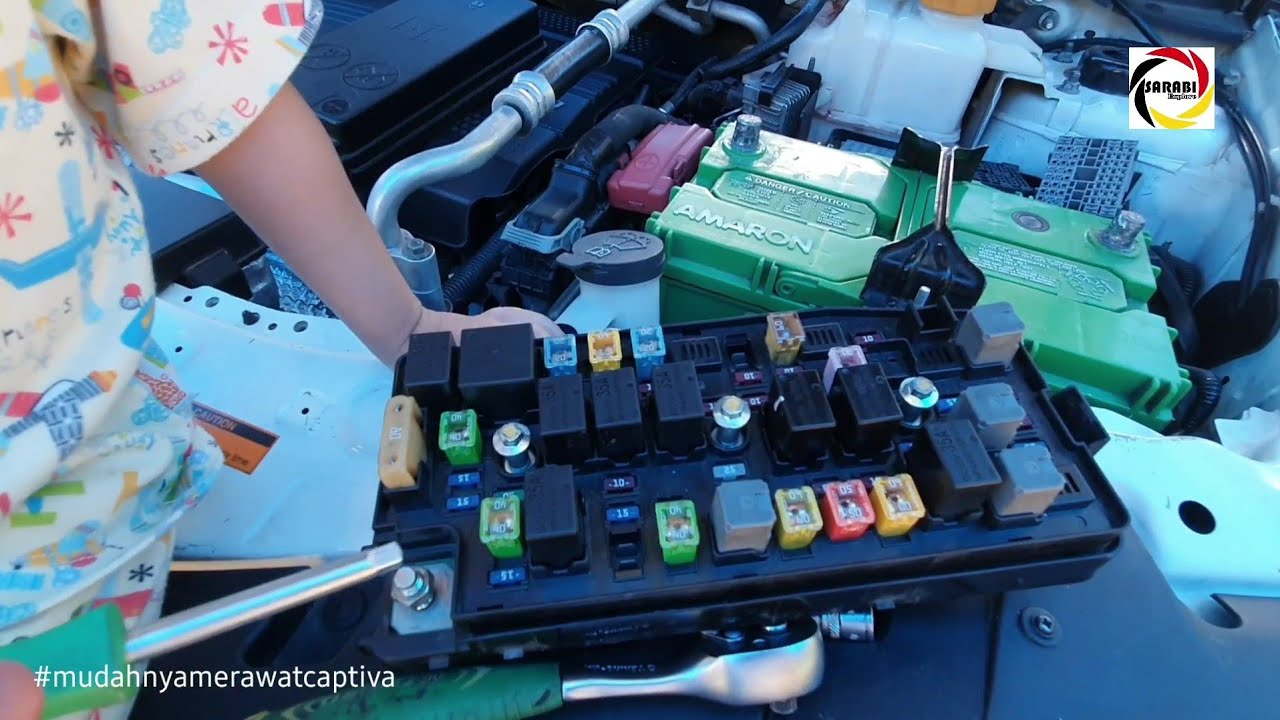 Cara Melepas Fuse Box Chevrolet Captiva