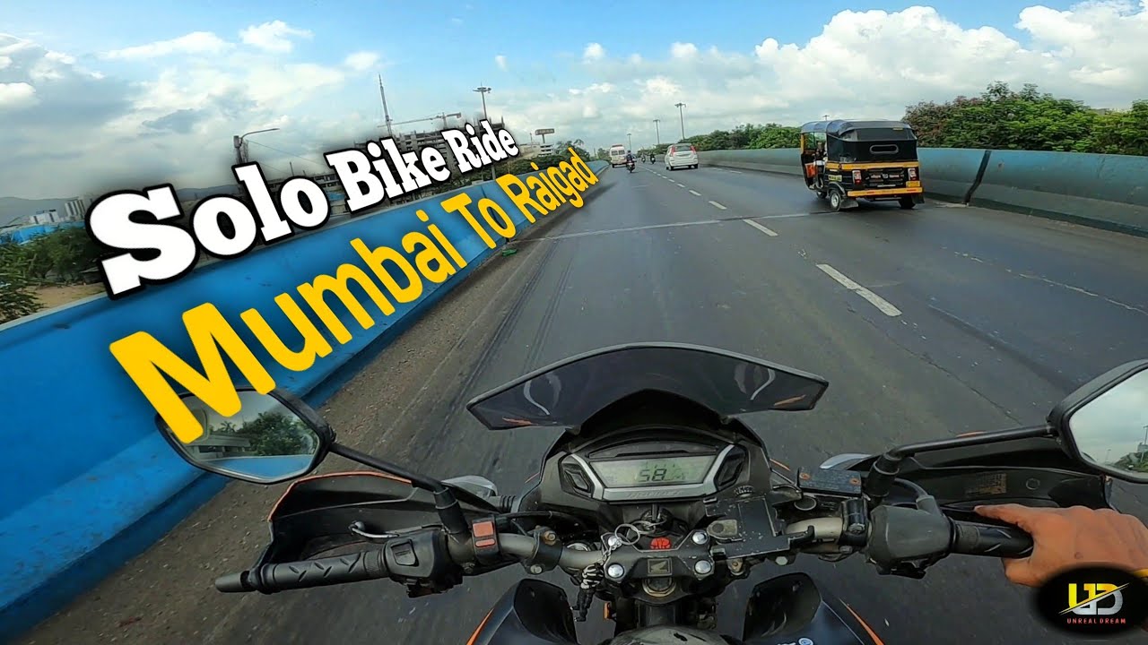 Mumbai To Raigad - Solo Bike Ride 160KM