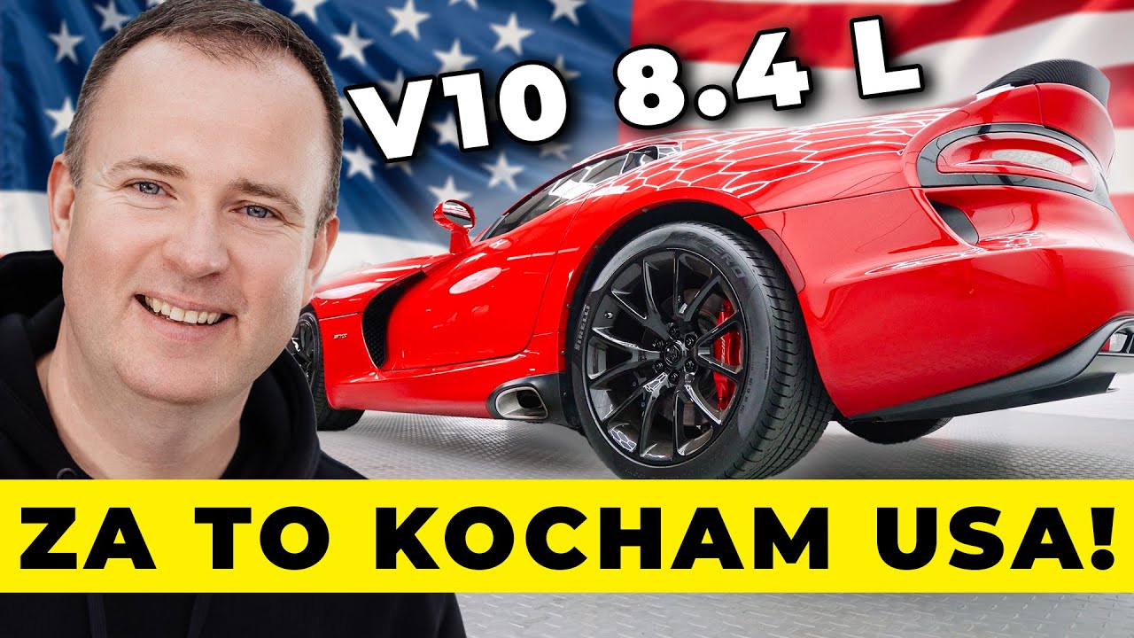 Ten samochód jest nieobliczalny! Dodge Viper GTS