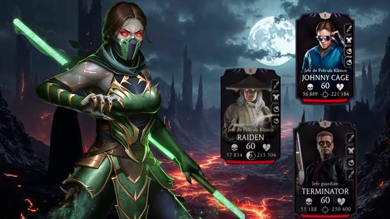 Jade es Increíble 💚 Torre Película de Acción Fatal Batalla 200 | Mortal Kombat Mobile 