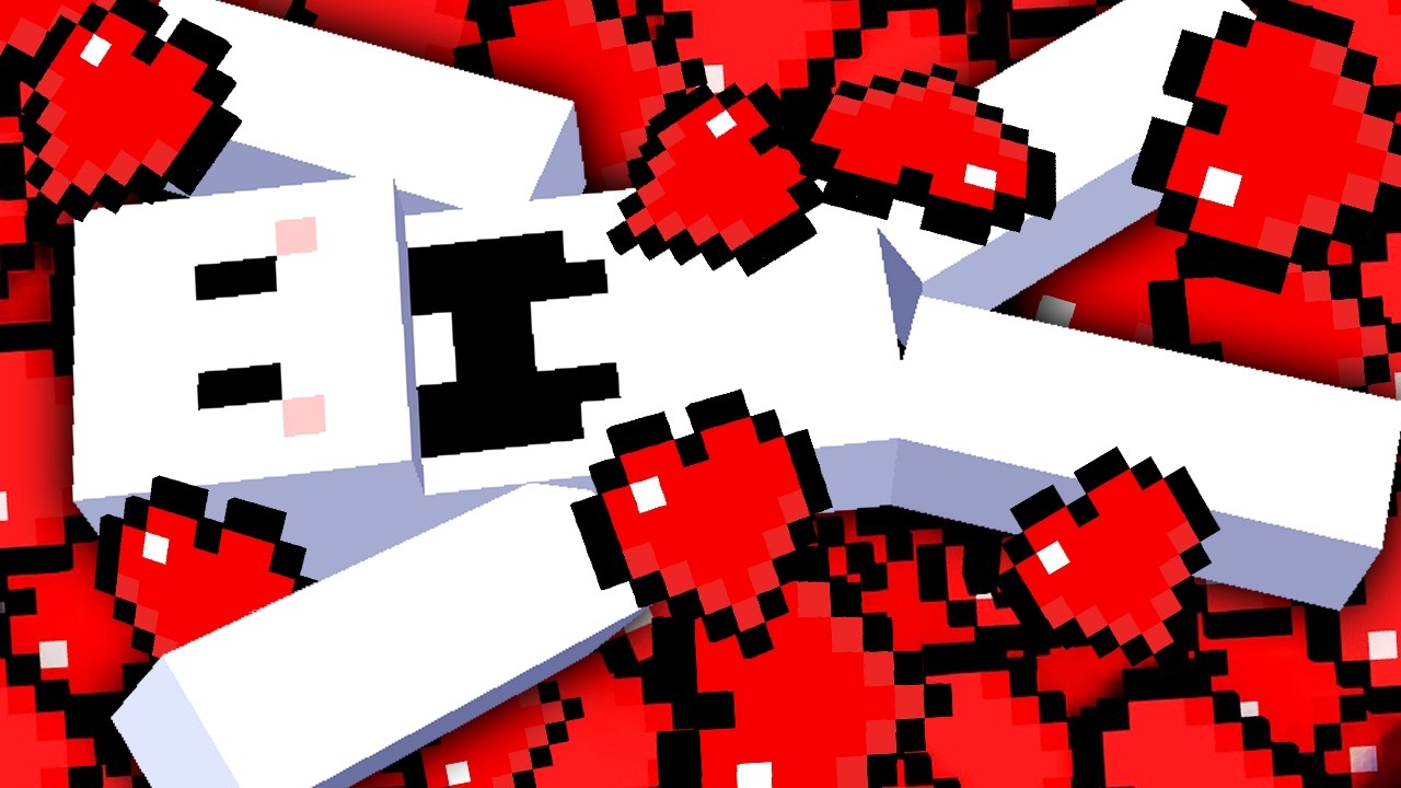 ハートを100万個集める世界でサバイバル【マインクラフト】