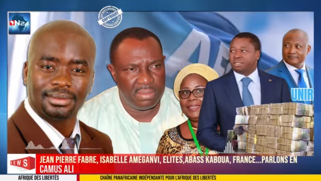 CAMUS ALI : JP Fabre, I. Ameganvi, Elites, A. Kaboua, France... Parlons en !
