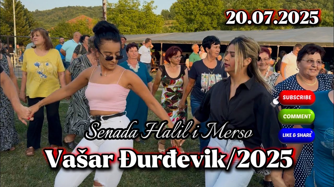 Vašar Đurđevik drugi dan gori sve Muz; Senada Halil i Merso 20.07.2025