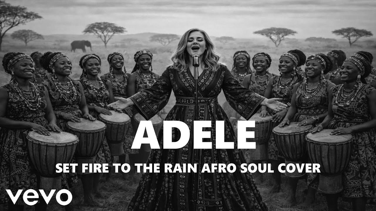 🔥 Adele – Set Fire To The Rain (Afro Soul Remix Cover) 🌍 African Drums | Viral 2026