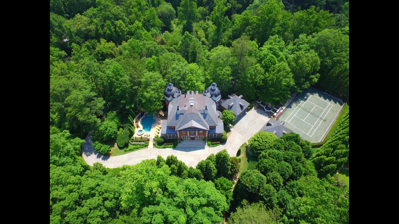 3857 Randall Mill Road Atlanta, Georgia Aerial Video