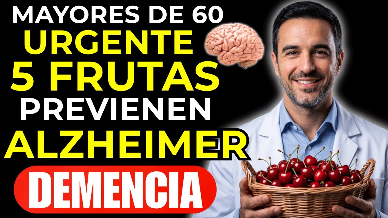 5 FRUTAS que FRENAN el Alzheimer y Mejoran tu Memoria (Científicamente)