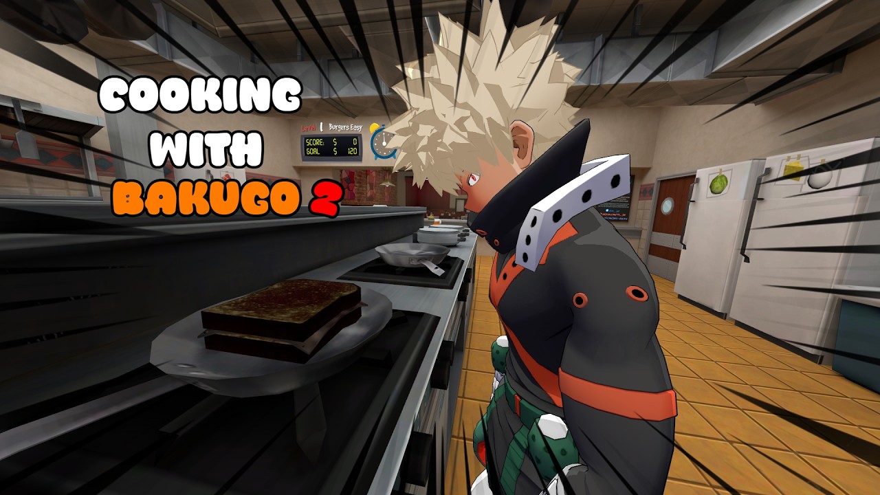 Cooking With Bakugo 2 (MHA VR)