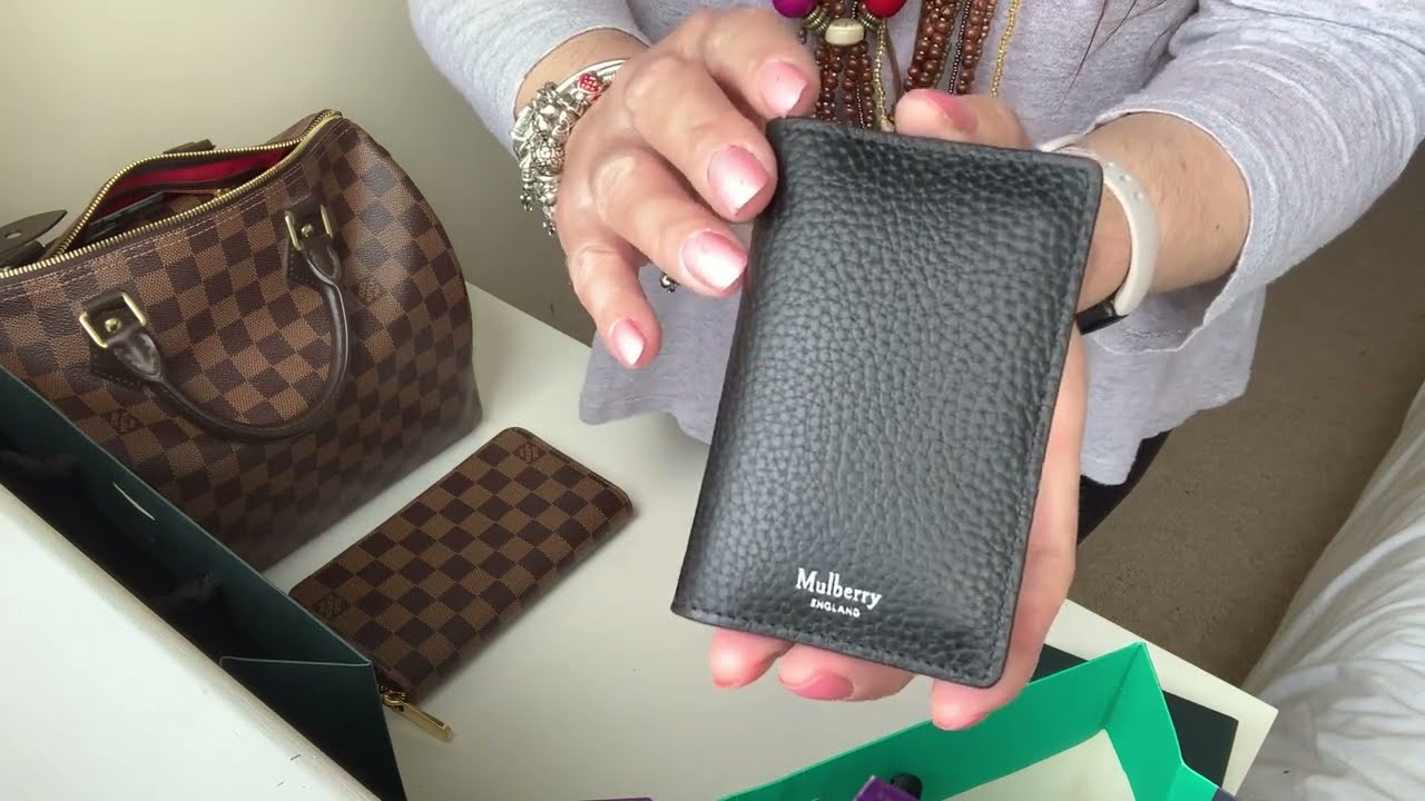 Unboxing Mulberry Folded Card Case || Always Sophie